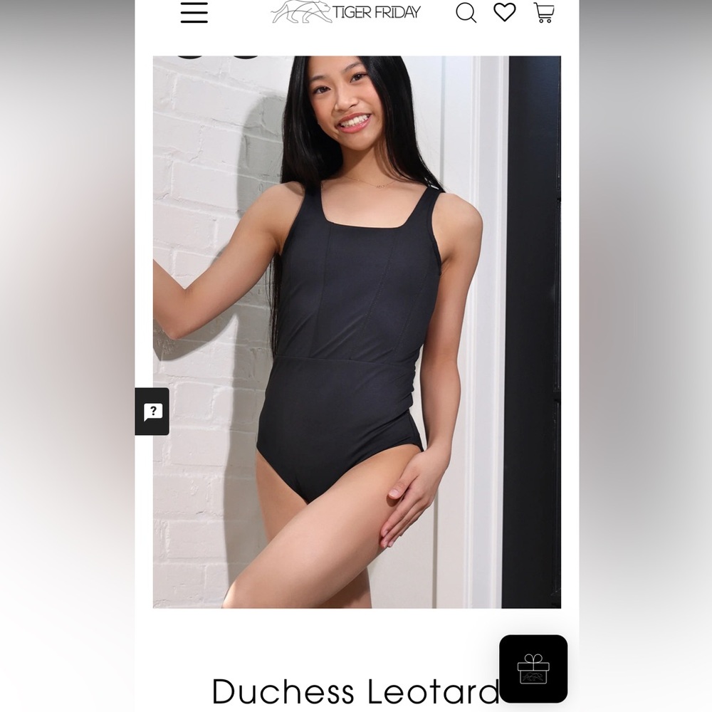 NWT Tiger Friday duchess black Leo child medium
